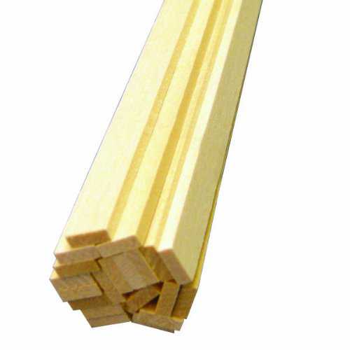 MIDWEST PRODUCTS 4048 BASSWOOD STRIP 1/8X3/8X24