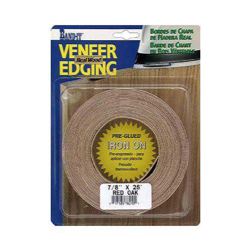 Veneer Technologies 78220 Walnut Real Wood Veneer Iron-on Edgebanding, 7/8-Inch x 25-Ft.