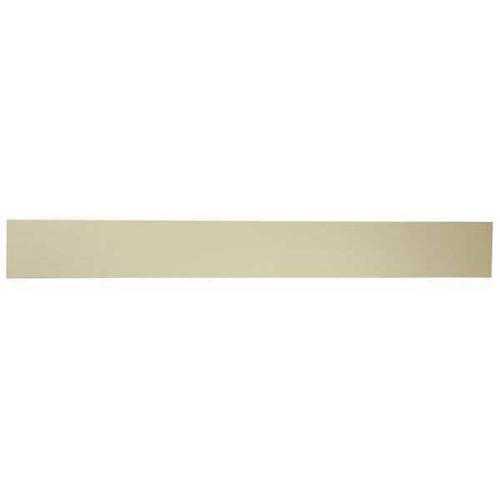 E. JAMES 1/16' FDA Grade Buna-N Rubber Strip, 2'x36', white, 60A, 310-1/16X