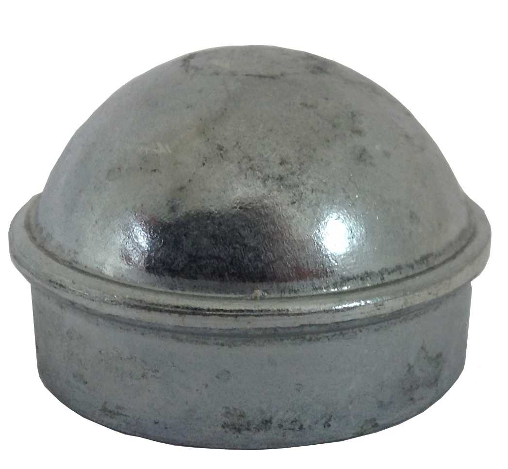 1-7/8' Chain Link Fence Post Cap - Use for 1-7/8' Outside Diameter Post/Pipe - Aluminum Chain Link Post Cap