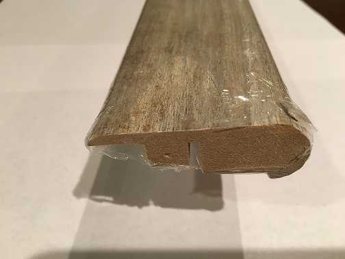 Laminate Stair Nose  Ancient Boatwood, 7.875ft(L) x 2.02'(W)