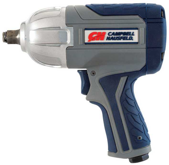 Campbell Hausfeld XT002000 Air Impact Wrench, Composite, 1/2'