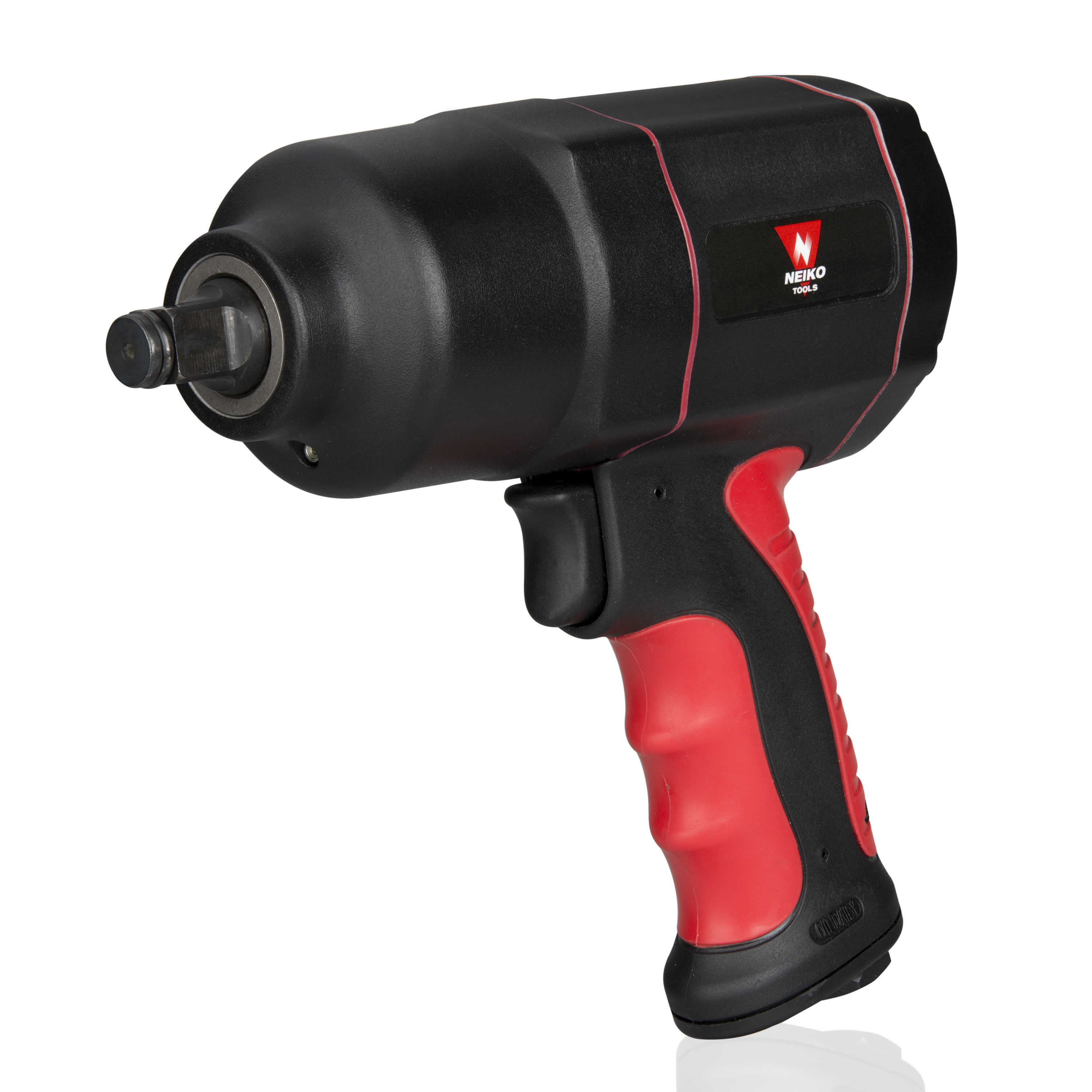 Neiko Air Impact Wrench | 1/2' Inch Lightweight Composite Pneumatic 700ft/lb Twin Hammer