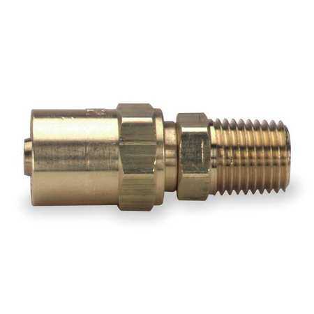 2X769 For ID 1/4 In Reusable Hose End, 1/4 In NPT