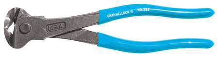 Channellock 8', End Cutting Nippers, Drop Forged High Carbon Steel, 358
