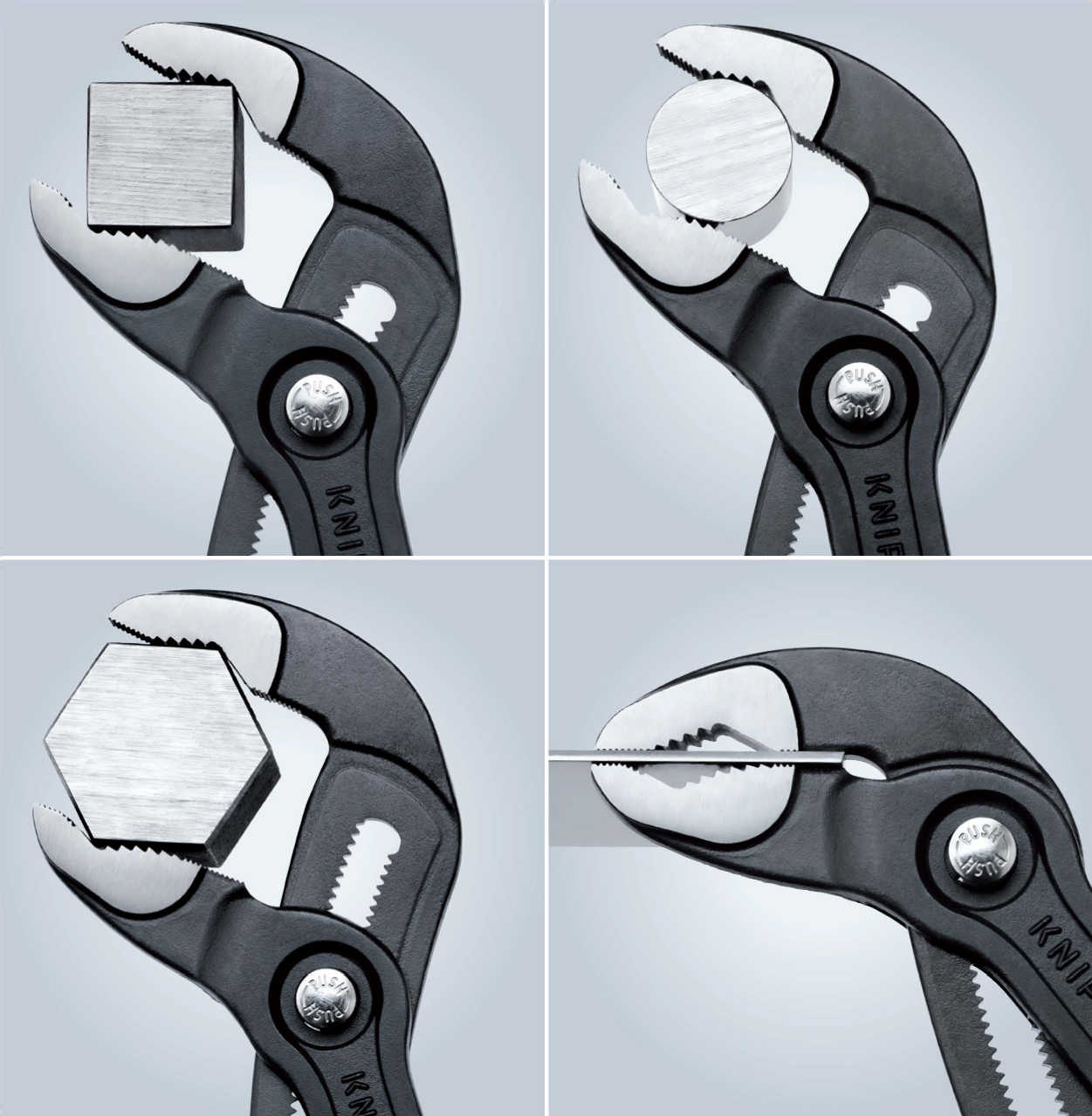 KNIPEX Tools 87 01 180, 7 1/4-Inch Cobra Pliers