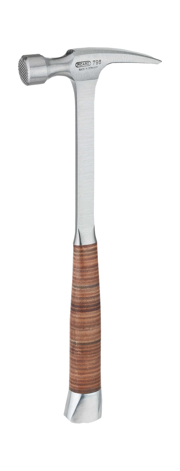 Picard 079600-22 Solid Steel Framing Hammer with Leather Grip and Magnetic Nail Start - Smooth Face