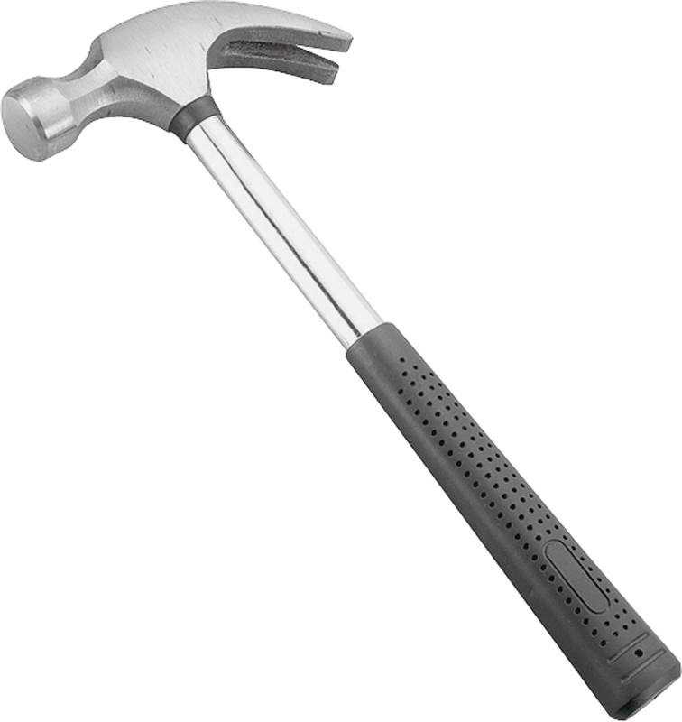 Mintcraft JLO-0273L Curved Claw Hammer, 16 oz, Forged Steel
