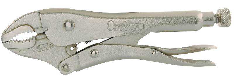 Crescent Brand C10CVN Crescent 10' Curved Jaw Locking Pliers with Wire Cutter