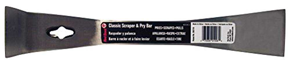 Squad Marketing 4050CL Classic Scrape & New Pry Bar, Silver