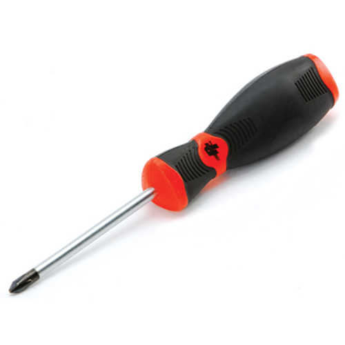 Performance Tool W30961 Phillips Screwdriver, #1 Tip, with 3' Shaft, Clear Handle