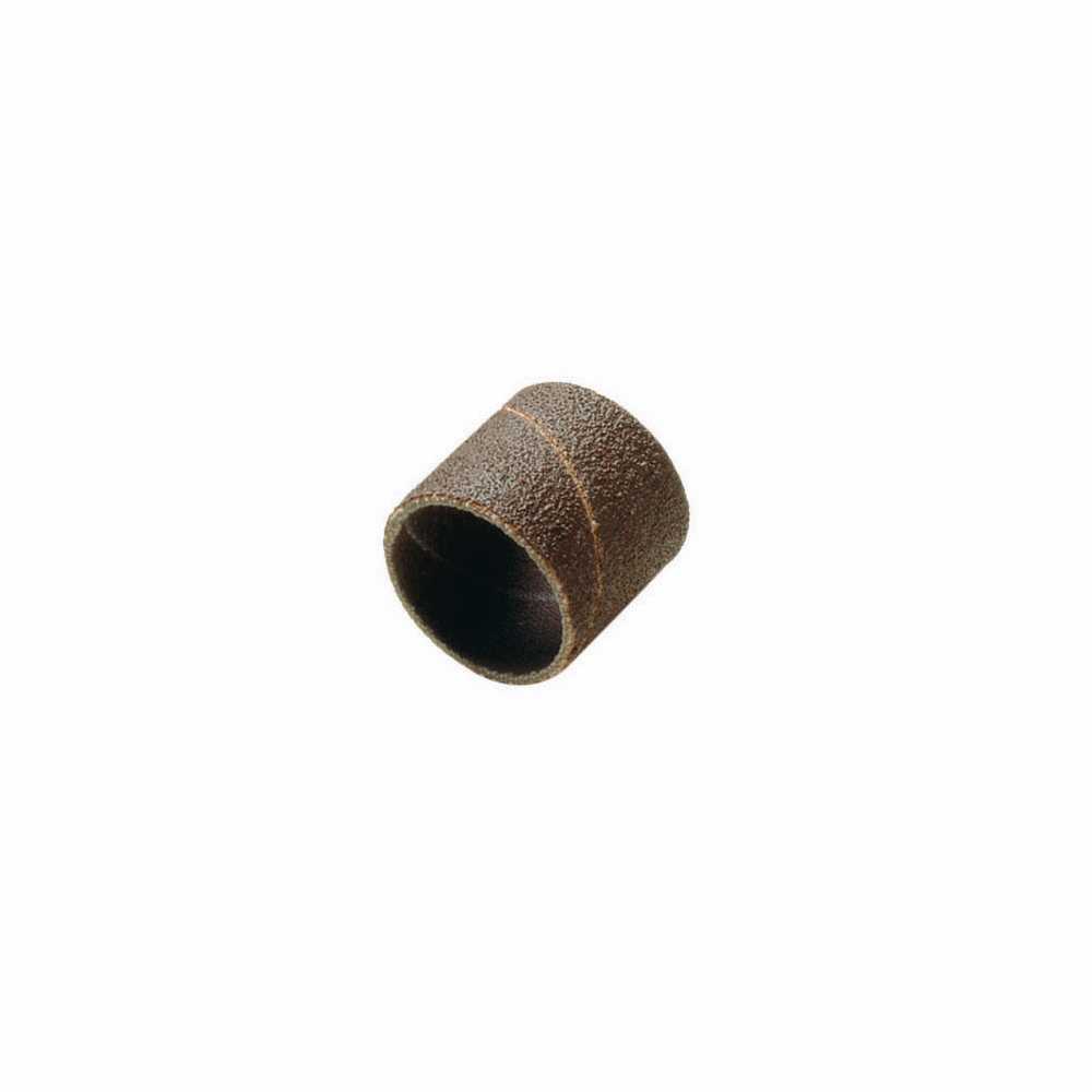 Dremel 432 1/2 inch 120-Grit Fine Sanding Bands for Wood, Fiberglass, Metal, and Rubber