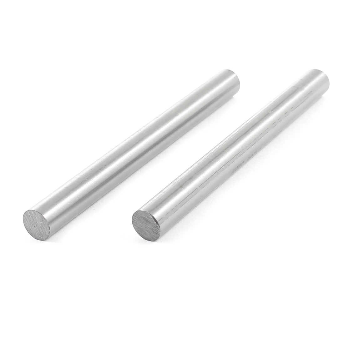 Unique Bargains 2 Pcs 9mm x 100mm HSS Grooving Tool Round Turning Lathe Bars Silver Gray
