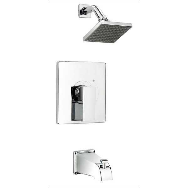 Essential Style QUA90CCP Polished Chrome 1-handle Bathtub/ Shower Faucet