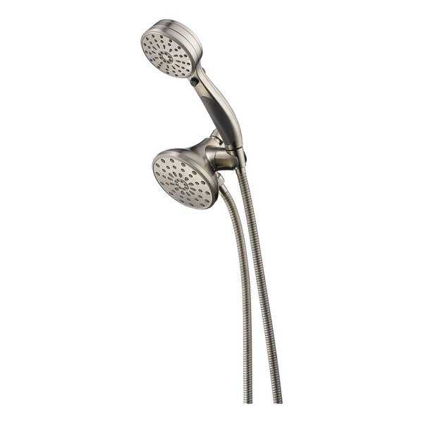 Delta 58968-PK ActivTouch Multi-Function Shower Head with Included Handshower - Hose and Shower Arm Mount Included - N/A