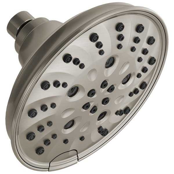 Delta 52669 1.75 GPM 6' Wide Multi Function Shower Head with H2Okinetic and Touc
