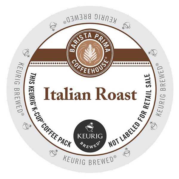 Barista Prima Italian Roast Coffee K-Cups for Keurig Brewers