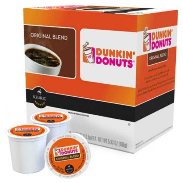 Keurig 118791 Dunkin' Donuts Original Blend K-Cups, 16-Count