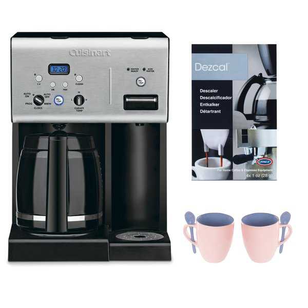 Cuisinart Coffee Plus 12-Cup Programmable Coffeemaker plus Deluxe Accessory Kit (Refurbished)